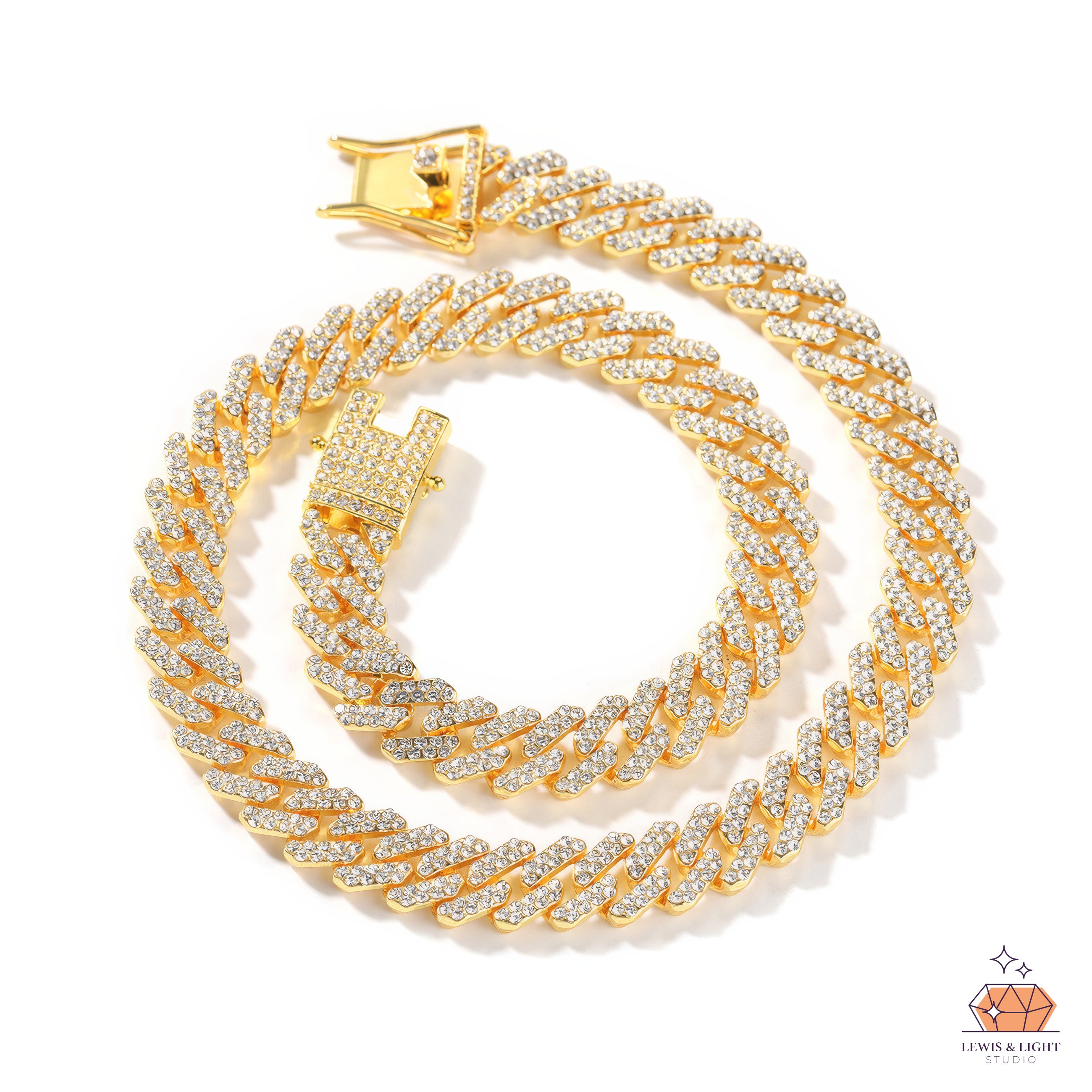 Personalized Hiphop Chunky Letters Choker