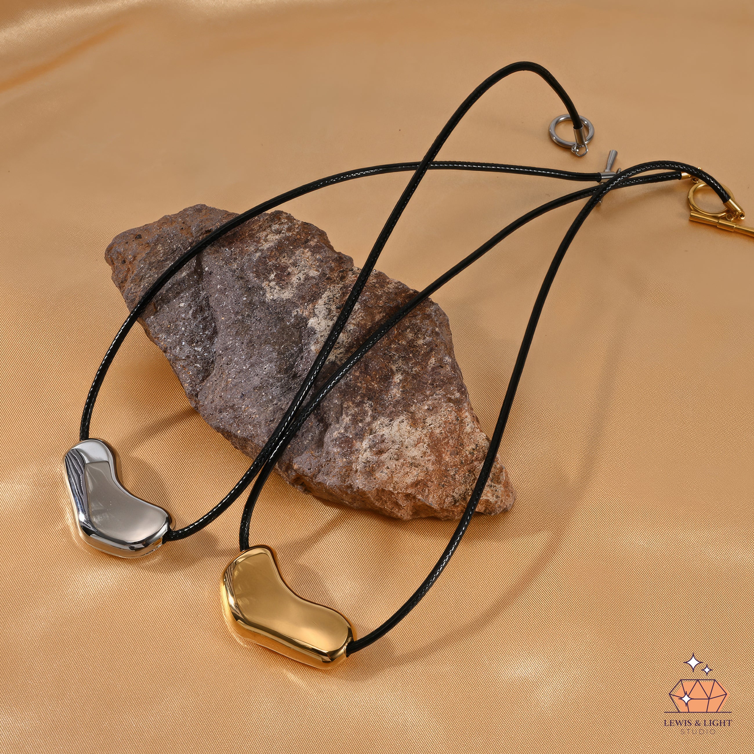 Elsa Perreti Style Necklace – Elsa Bean Inspired Silver Pendant