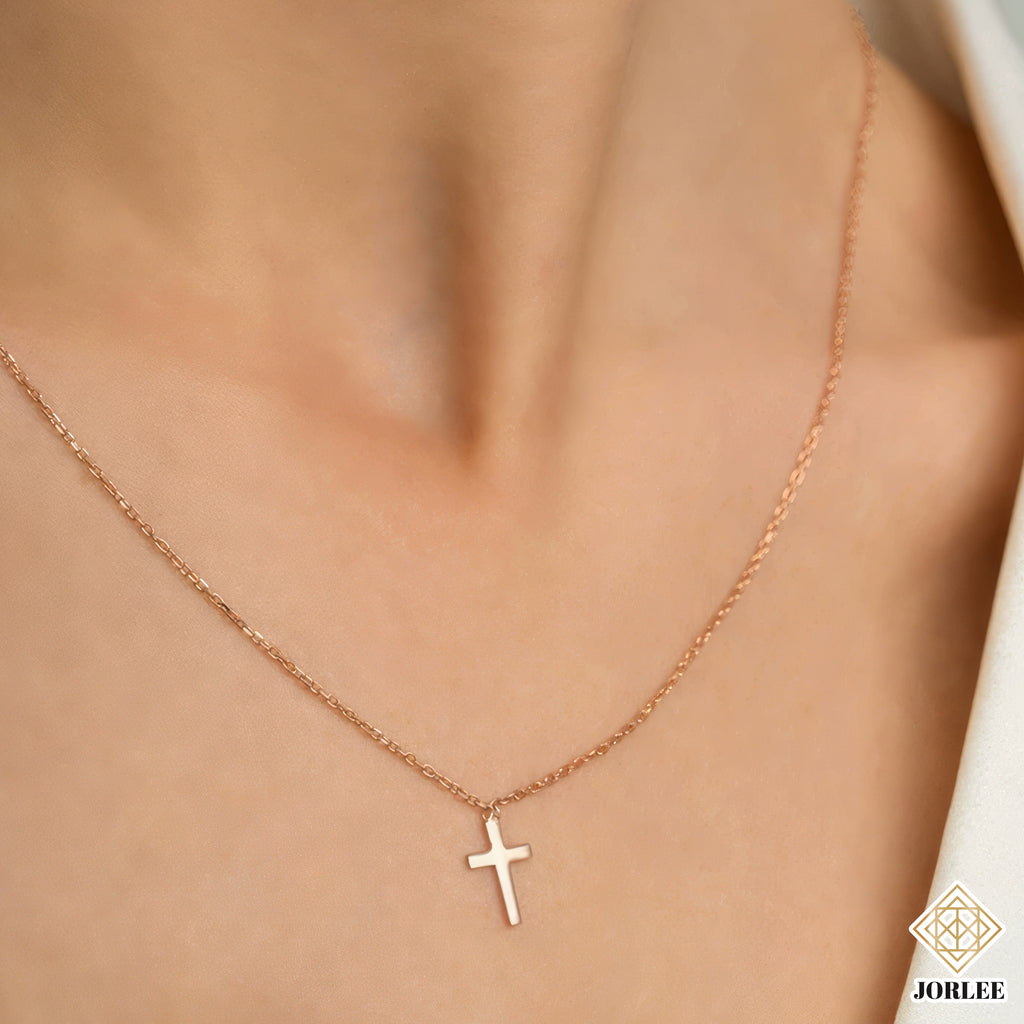 Minimalist Cross Necklace