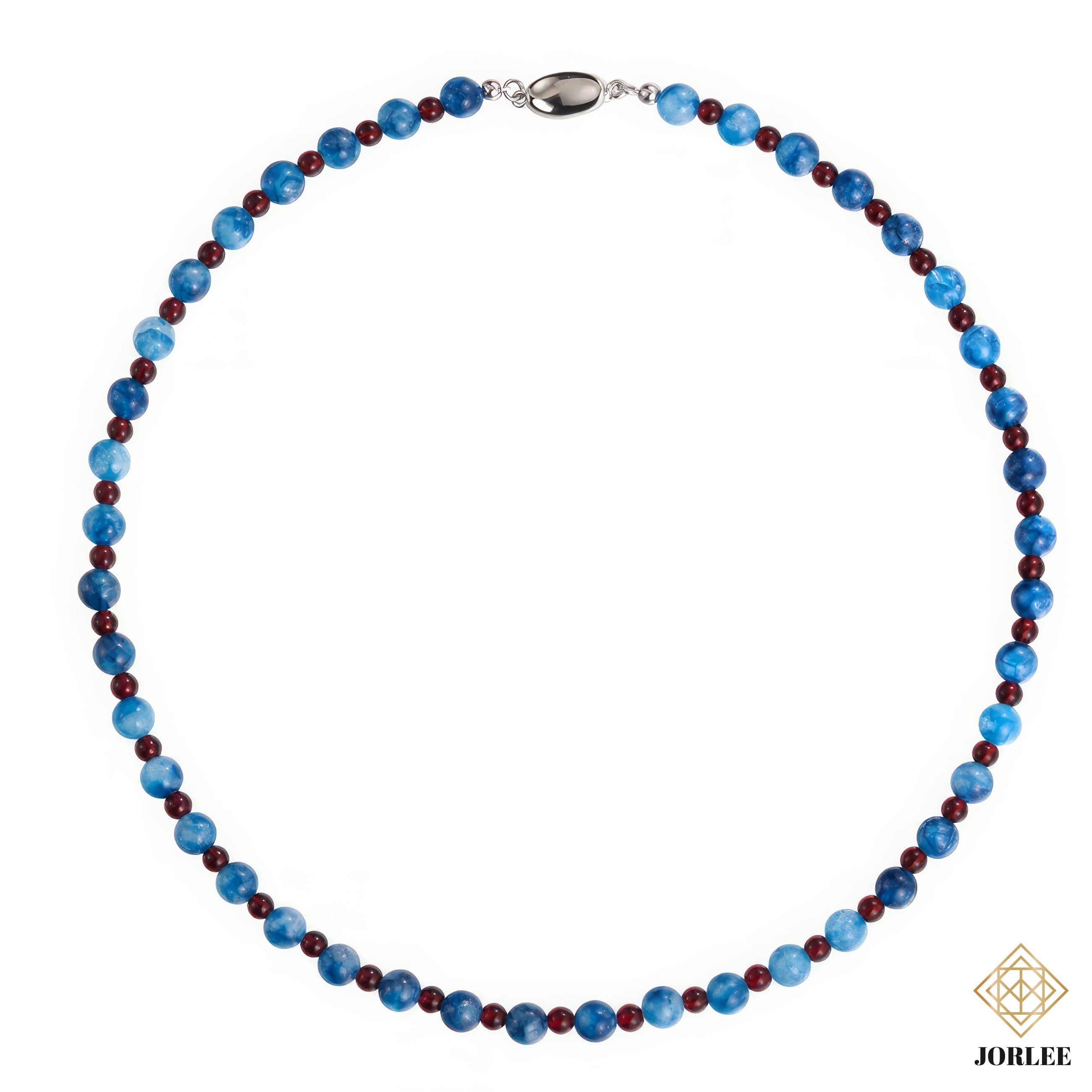 Blue Beaded Necklace