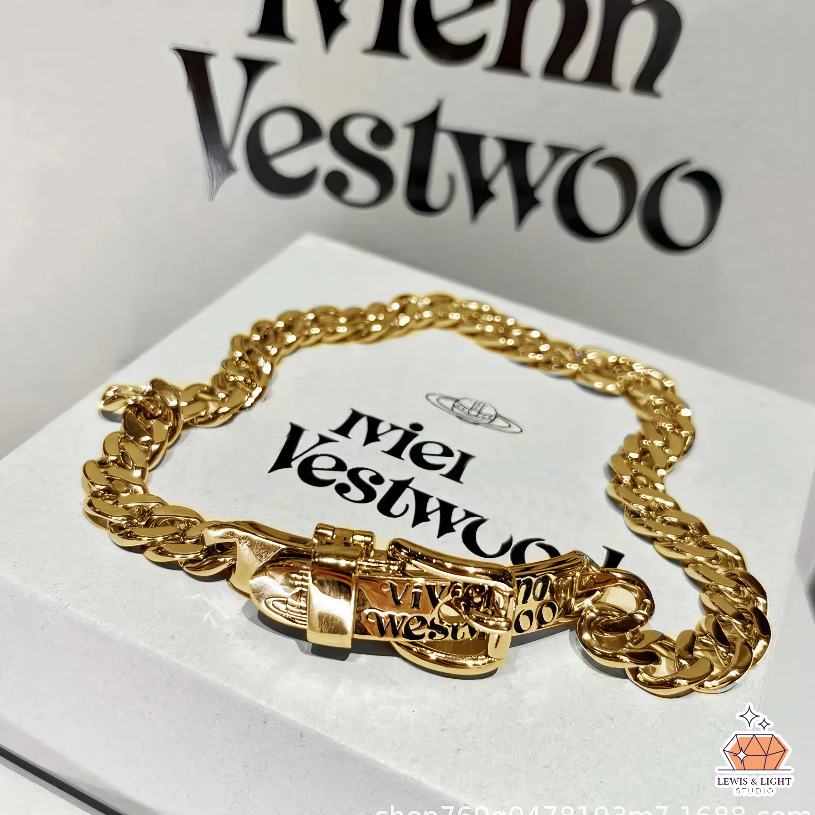 Vivienne Westwood Ketten-Choker-Halskette / Armband