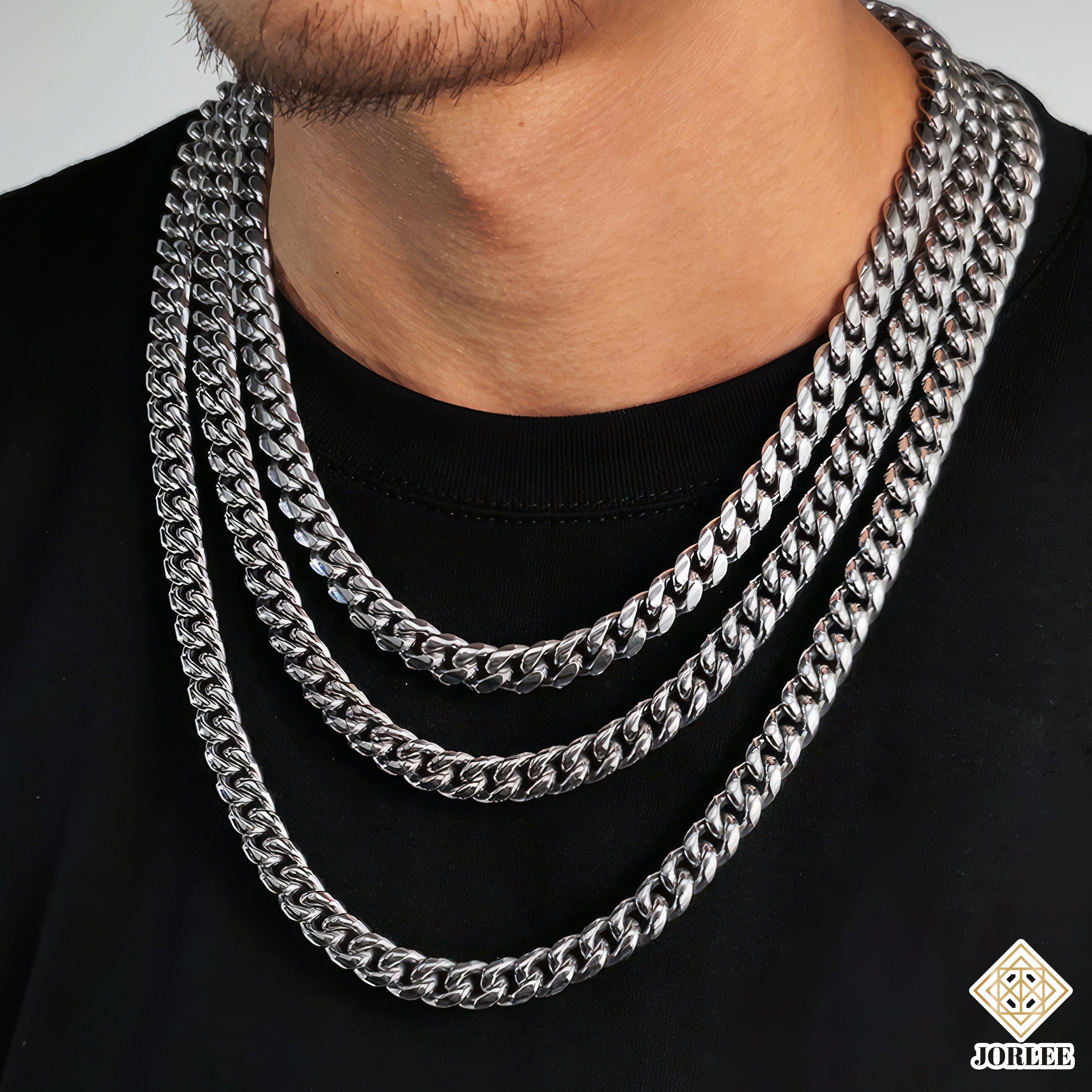 12mm Miami Cuban Link Chain – Gold Plated Mens Necklace, Hip Hop Jewelry, Thick Curb Chain Bling