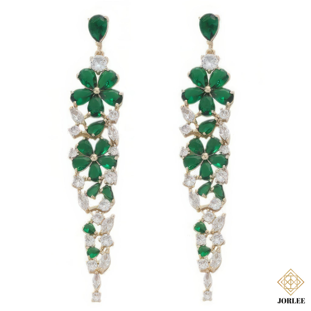 Bridal Crystal Chandelier Earrings