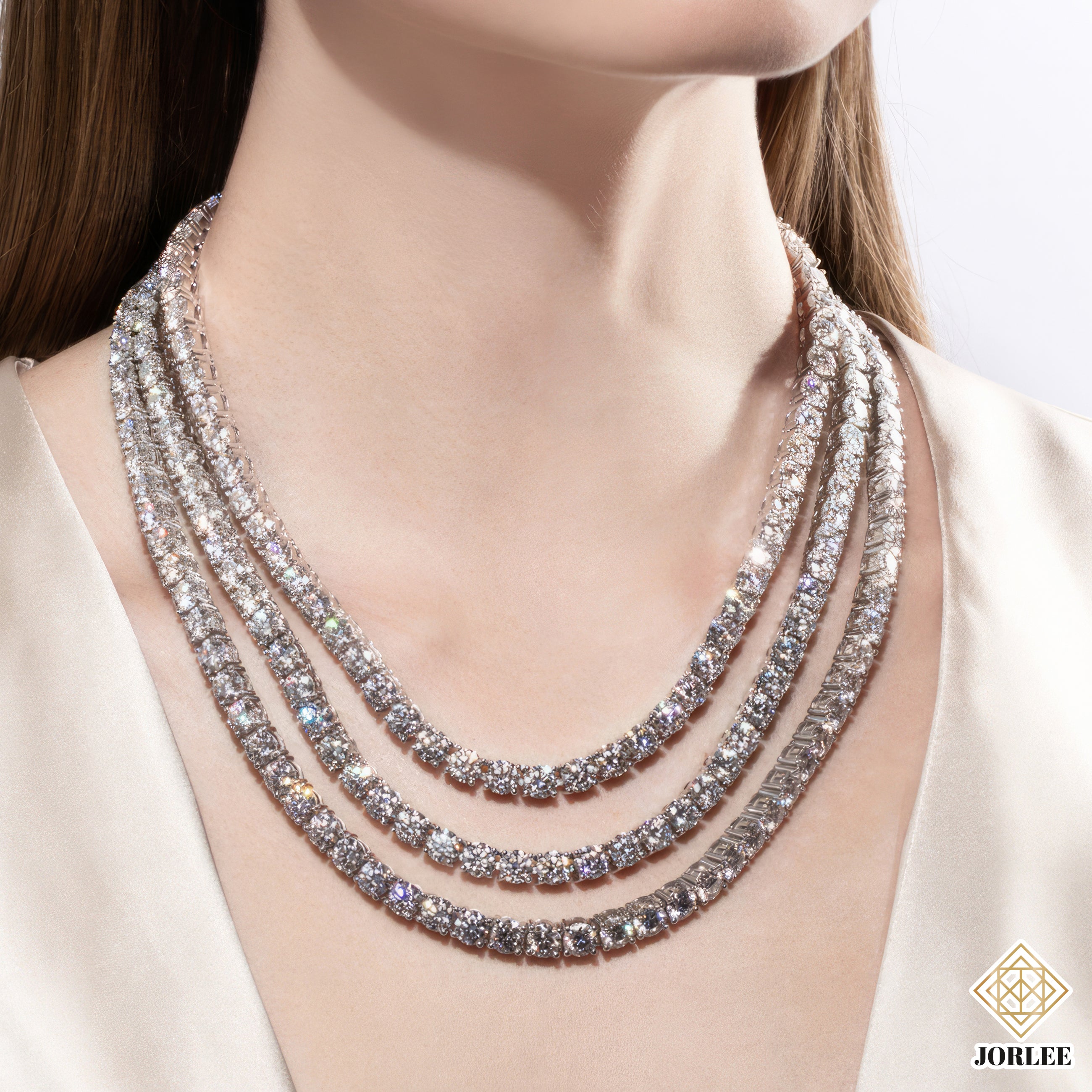 Moissanite Miami Cuban Link Chain S925 Sterling Silver 18K