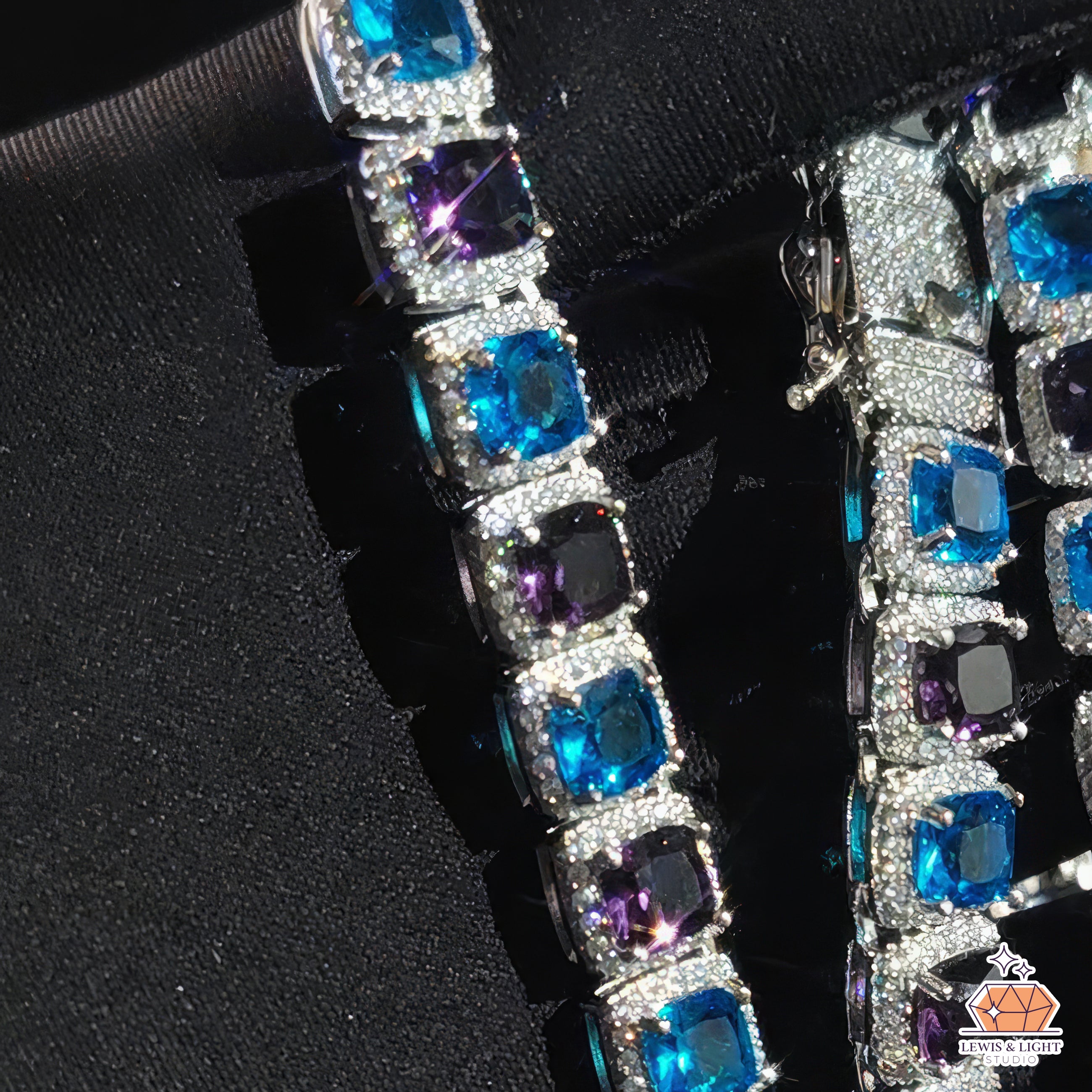 Yamamoto Bling Rainbow Necklace