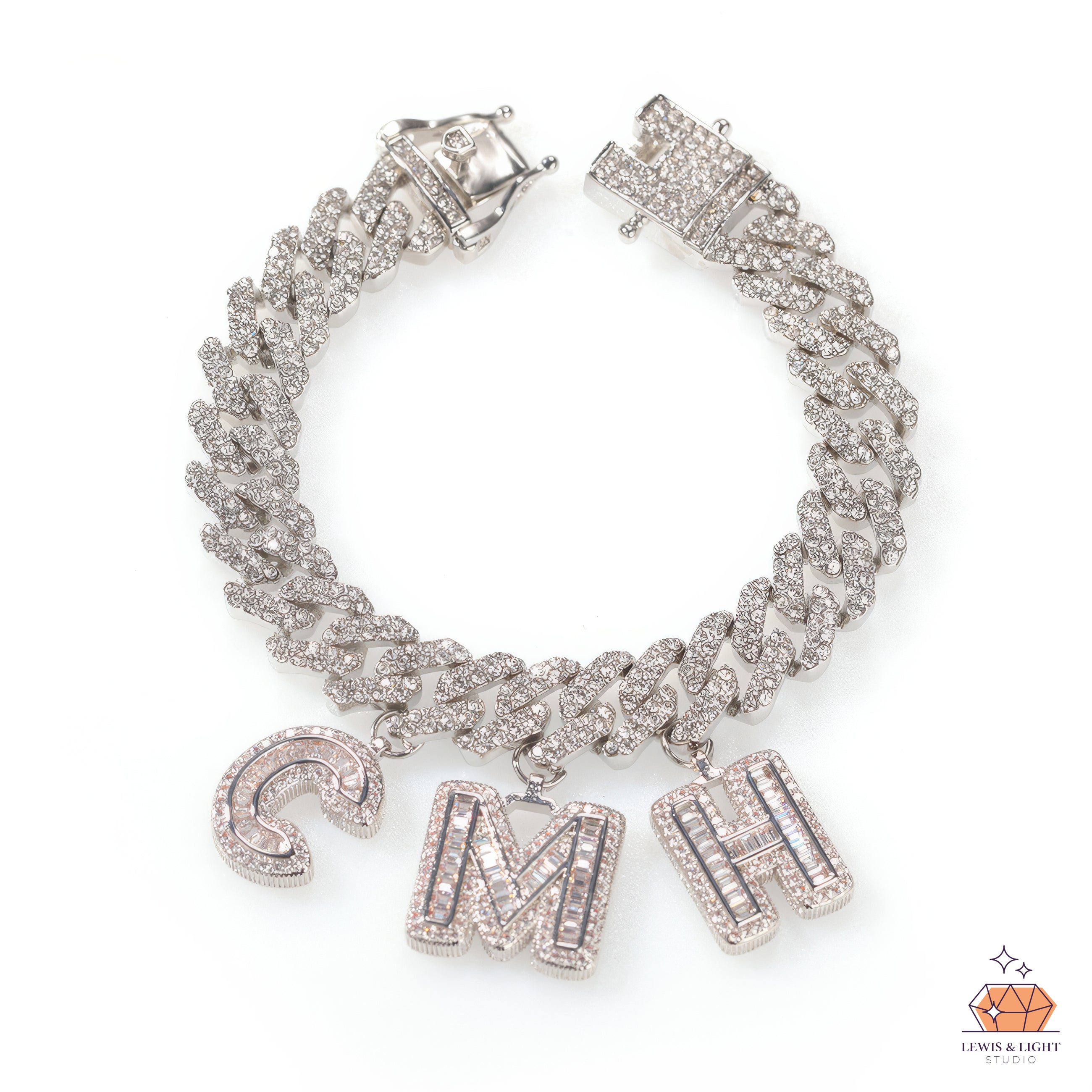 Personalized Hiphop Chunky Letters Choker