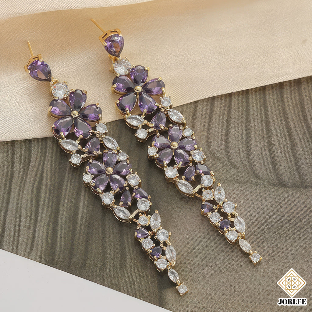 Bridal Crystal Chandelier Earrings