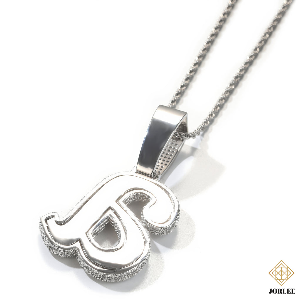 Iced Out "A Minor" Pendant Necklace: Hip Hop Bling Chain Jewelry, Gift for Him