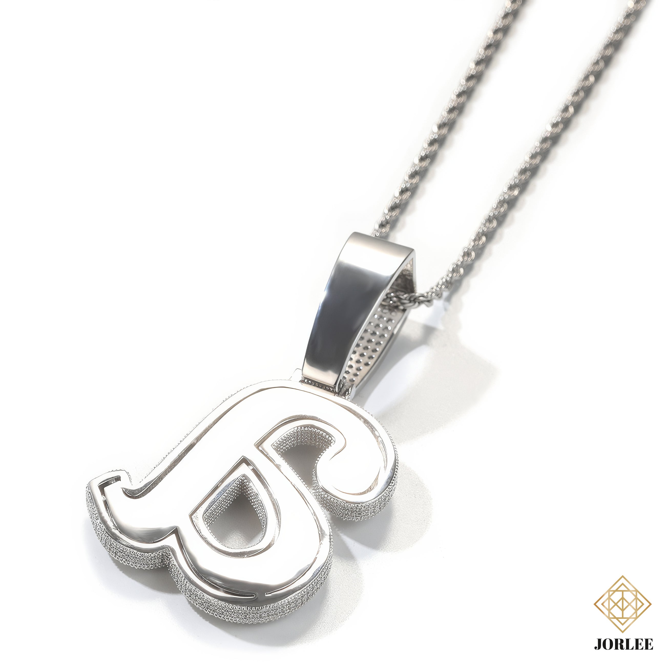 Iced Out "A Minor" Pendant Necklace: Hip Hop Bling Chain Jewelry, Gift for Him