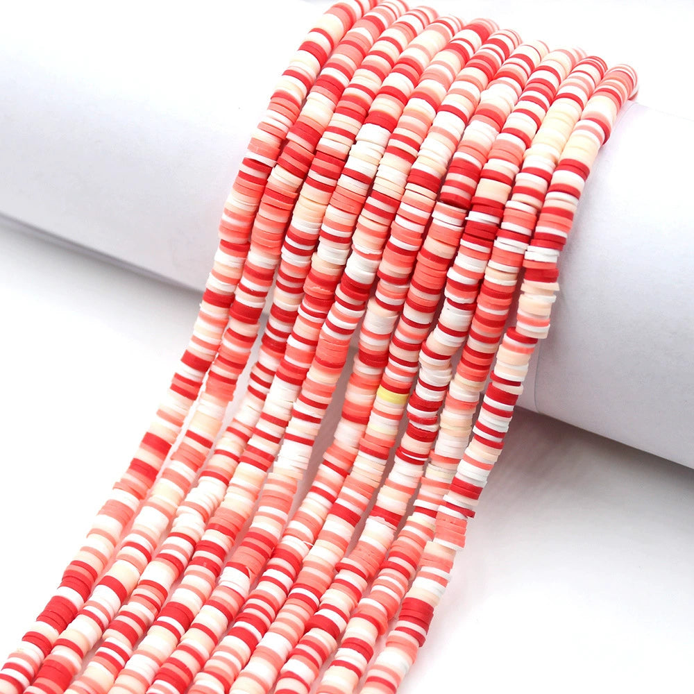 Soft Pottery Clay Beads Mixed Color Necklace – Santeria Bead Eleke Set of 8 | Eleke De Santeria