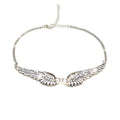 Wing Necklace – Guardian Angel Necklace Gold Wings Angel Wing Kendall Choker