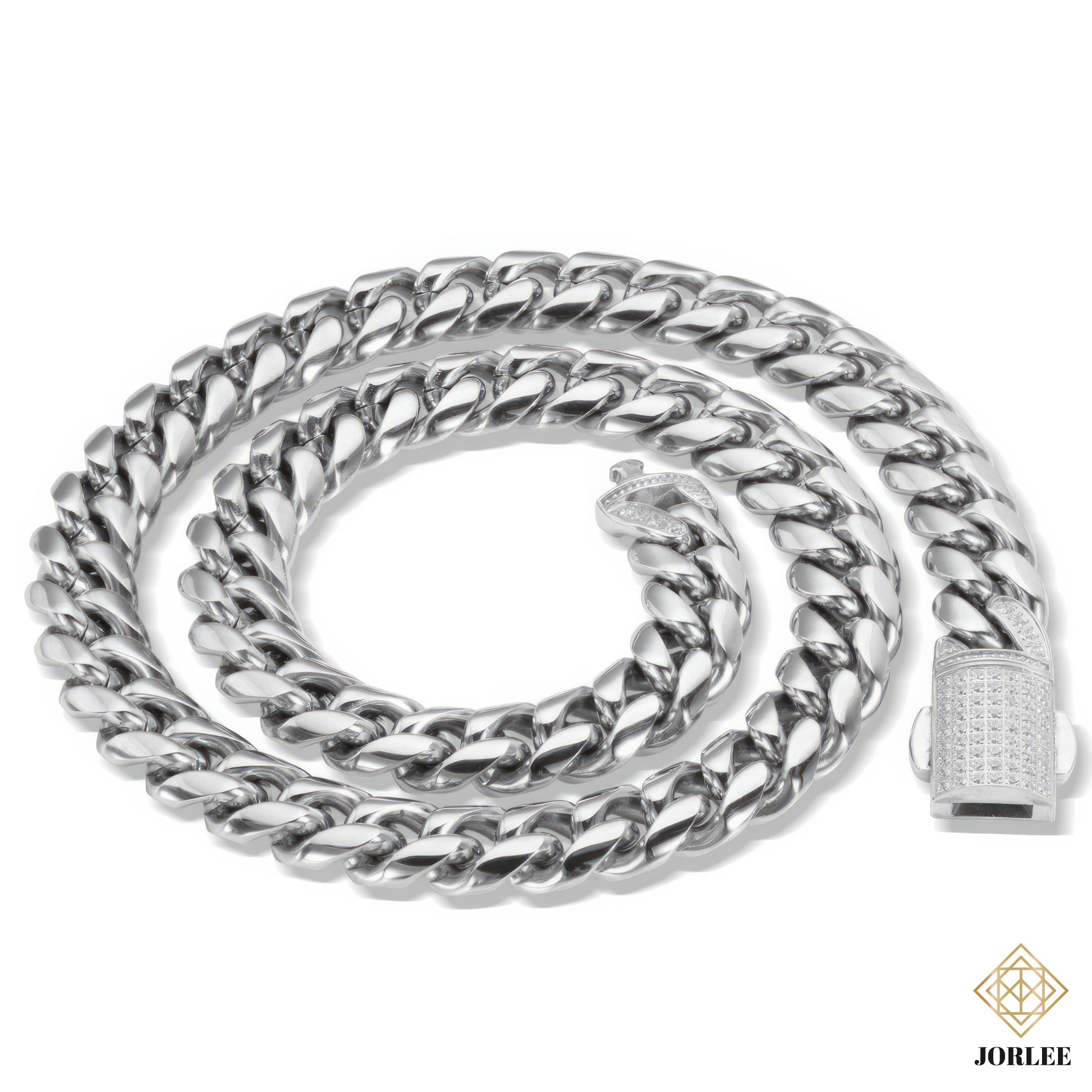 12mm Miami Cuban Link Chain – Gold Plated Mens Necklace, Hip Hop Jewelry, Thick Curb Chain Bling