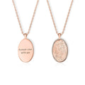 Fingerprint Necklace | Custom Engraved Personalized Memorial Jewelry
