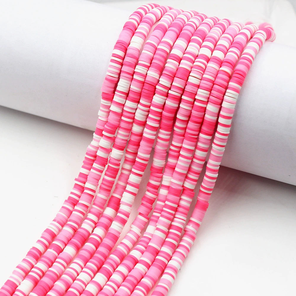 Soft Pottery Clay Beads Mixed Color Necklace – Santeria Bead Eleke Set of 8 | Eleke De Santeria