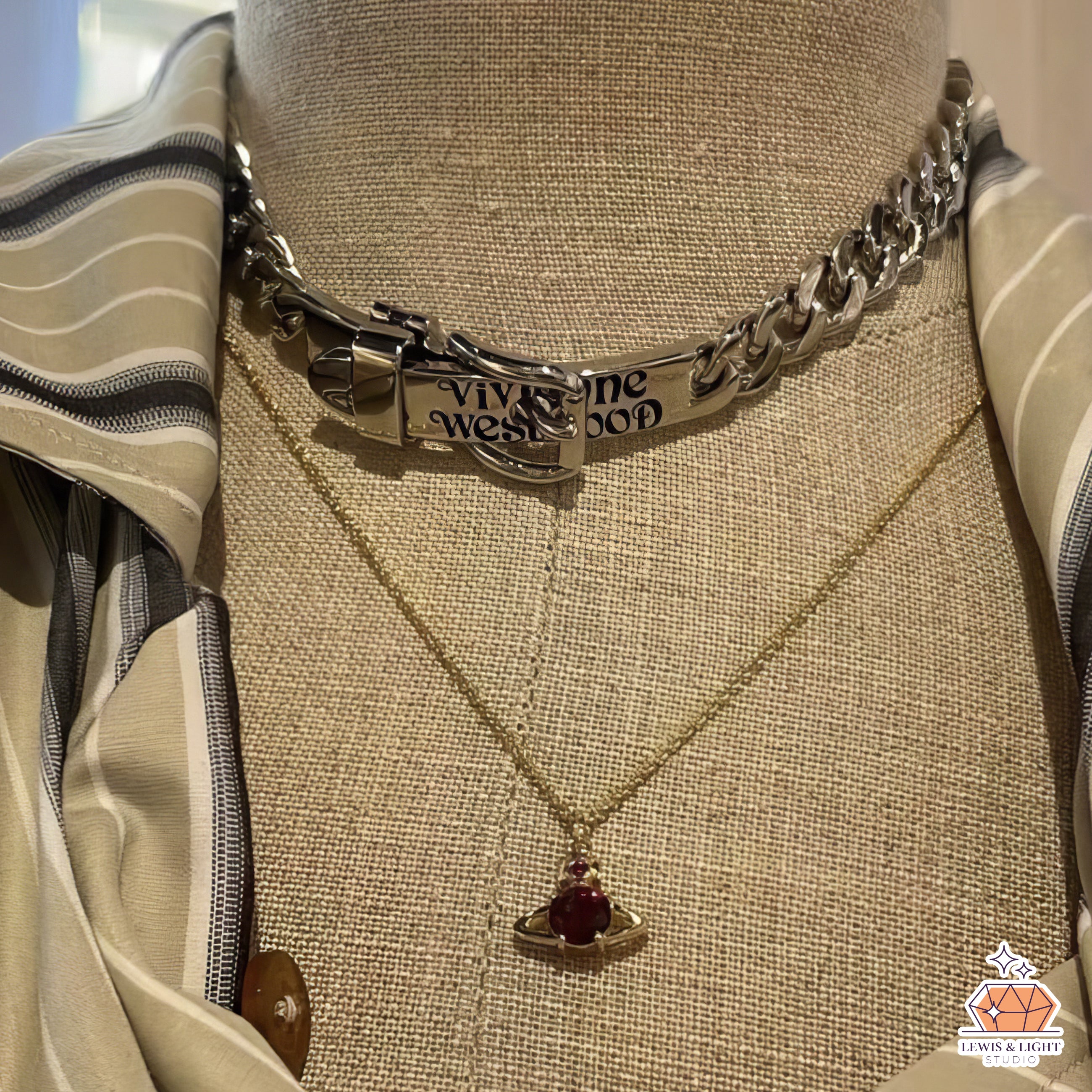 Vivienne Westwood Chain Choker Necklace / Bracelet