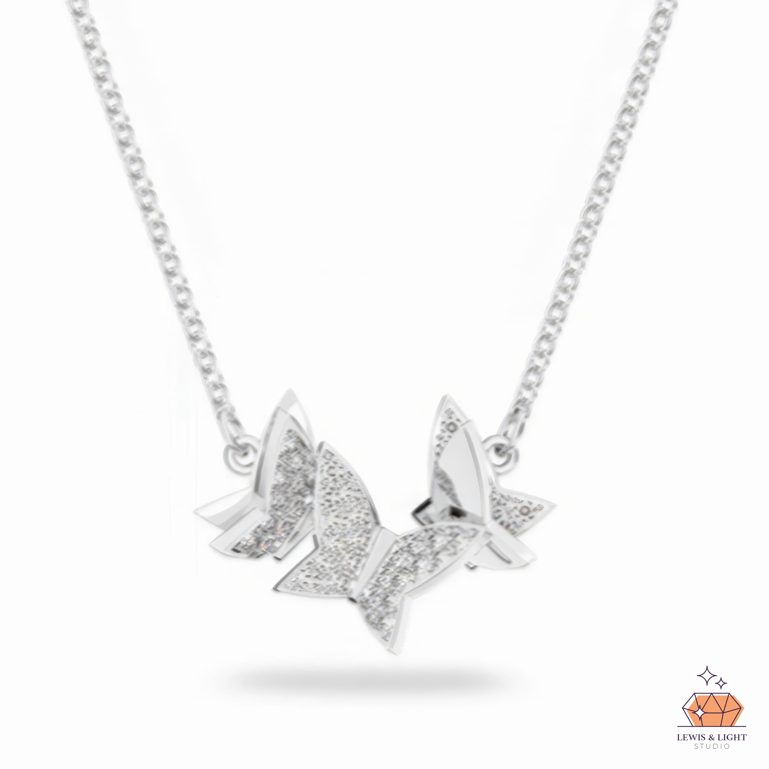 Glinda Butterfly Necklace – Wicked-Inspired Ariana Grande Style