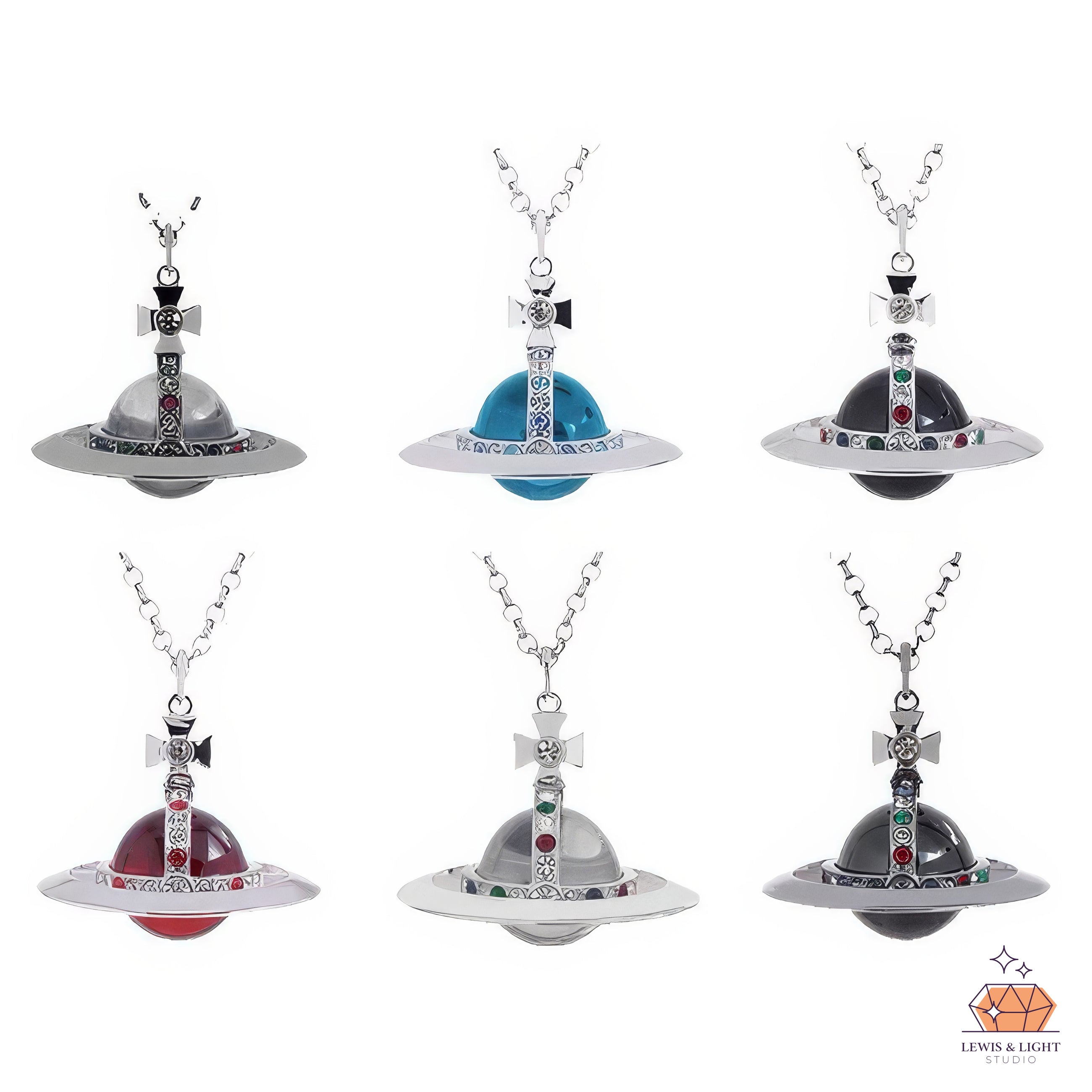 Vivienne Westwood New Large Orb Pendant Necklace