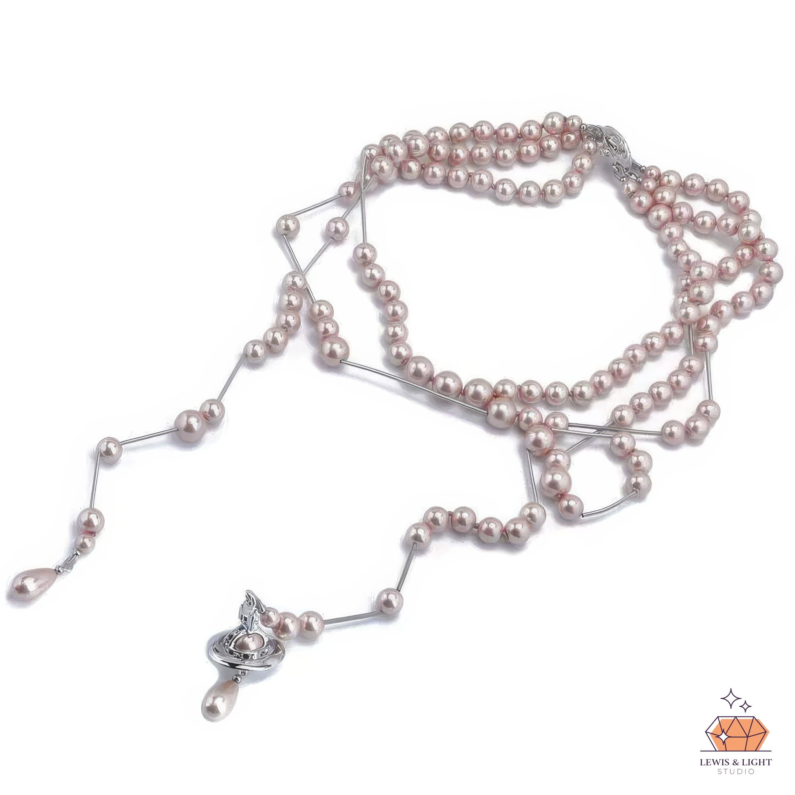 Vivienne Westwood Broken pearl necklace