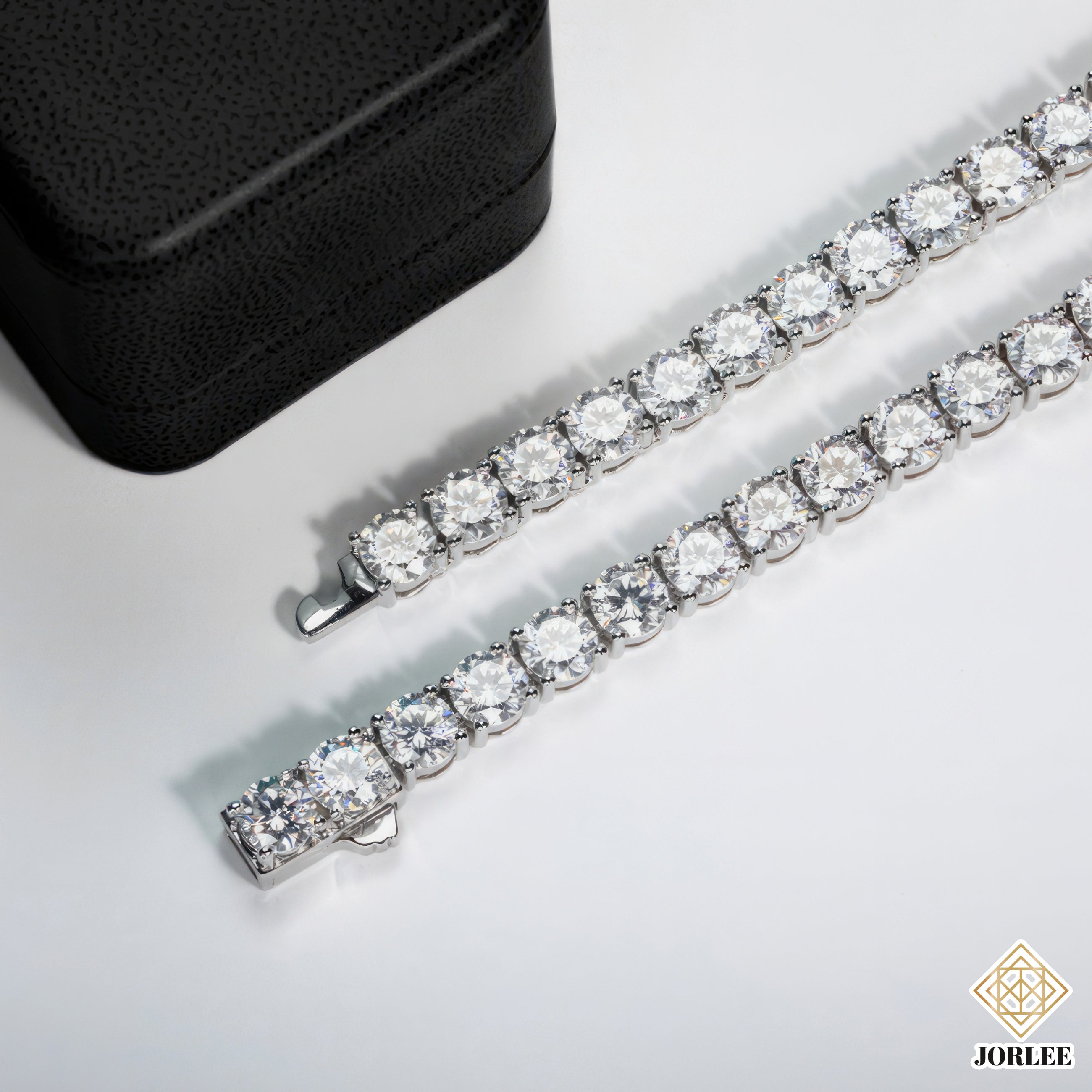 Moissanite Miami Cuban Link Chain S925 Sterling Silver 18K