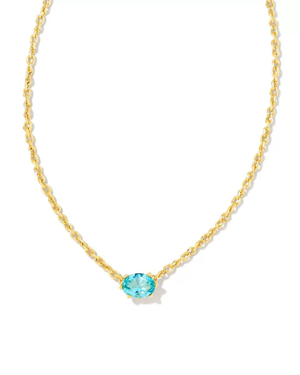Kendra Scott Cailin Gold Pendant Necklace