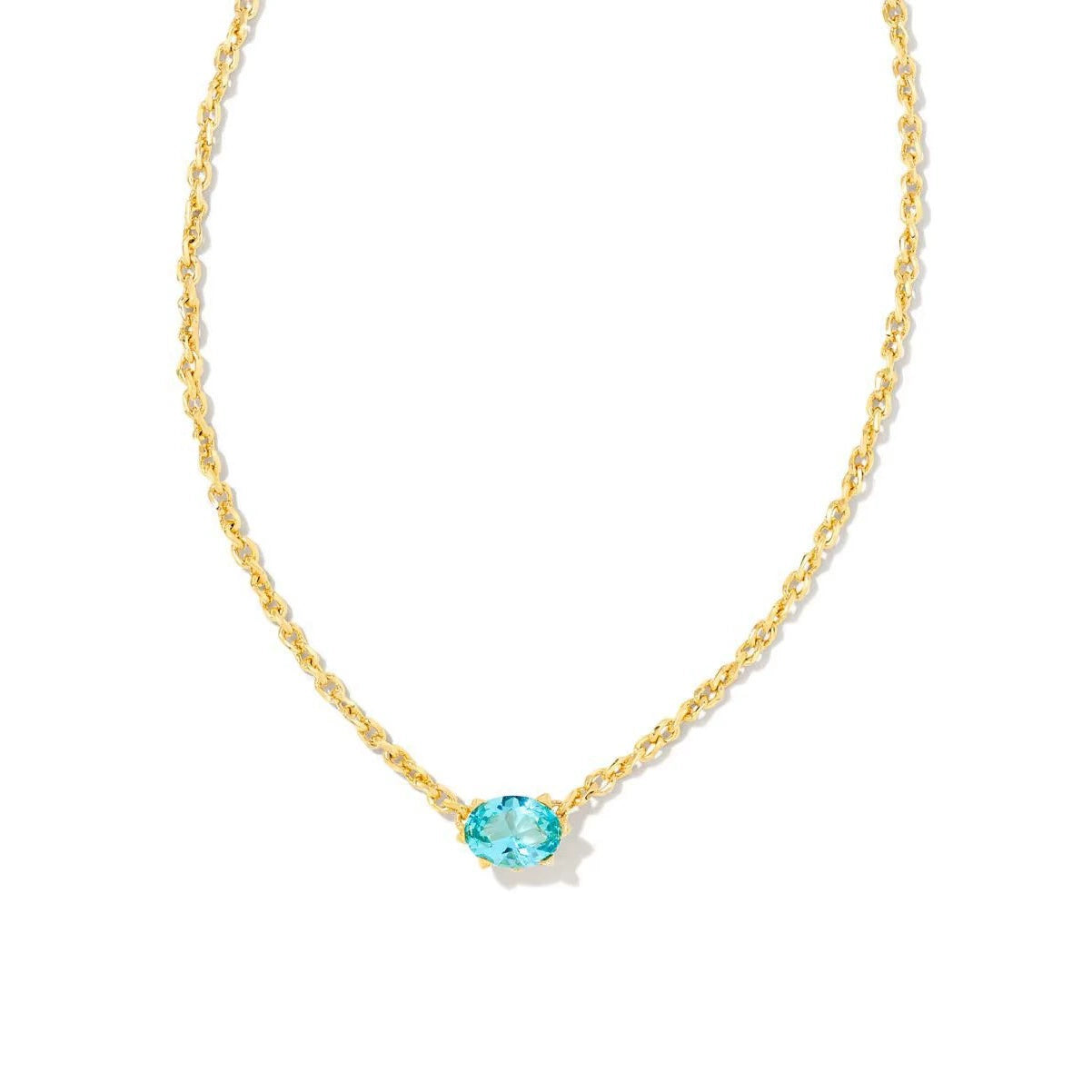 Kendra Scott Cailin Gold Pendant Necklace