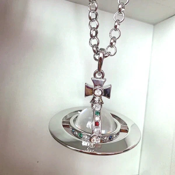 Vivienne Westwood New Large Orb Pendant Necklace